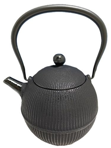 Amazon | 南部鉄器 手まり 鉄瓶, 0.8L, 21×16×13cm | ノーブランド品